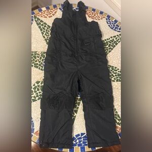 Children's Black Insulated One Piece Suit